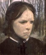 Edgar Degas Portrait of Estelle Balfour Sweden oil painting artist